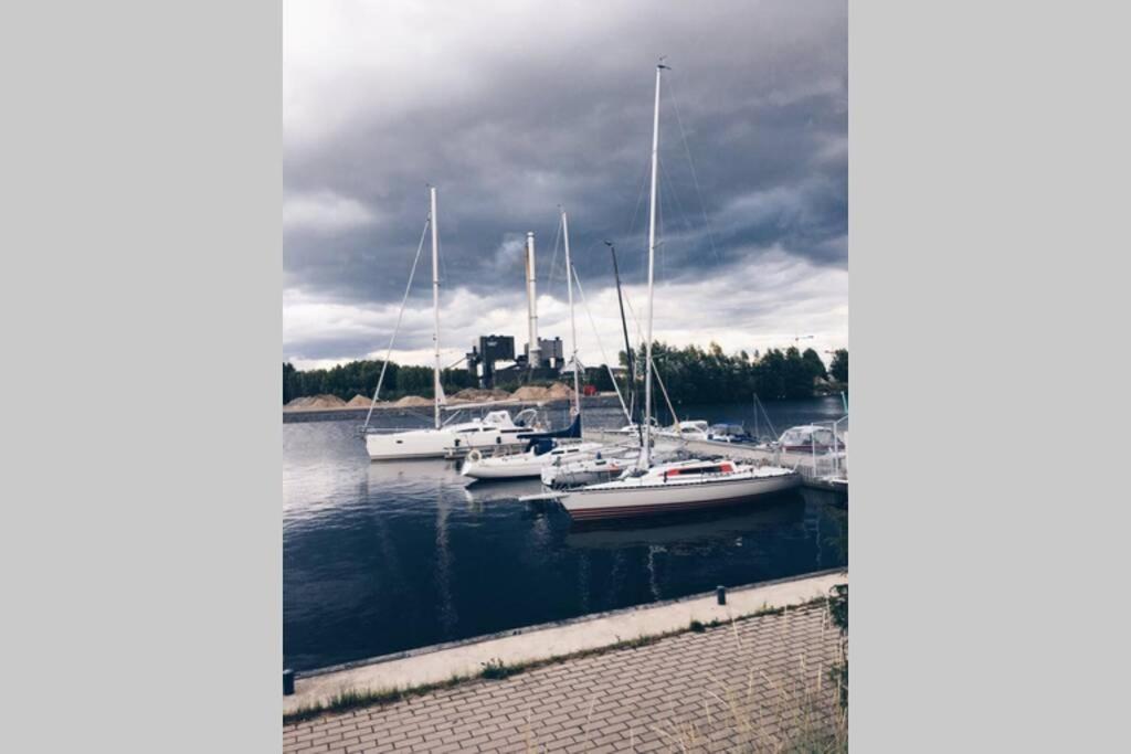 Lovely Apr With Sauna At The Best Area Of Oulu Exterior foto